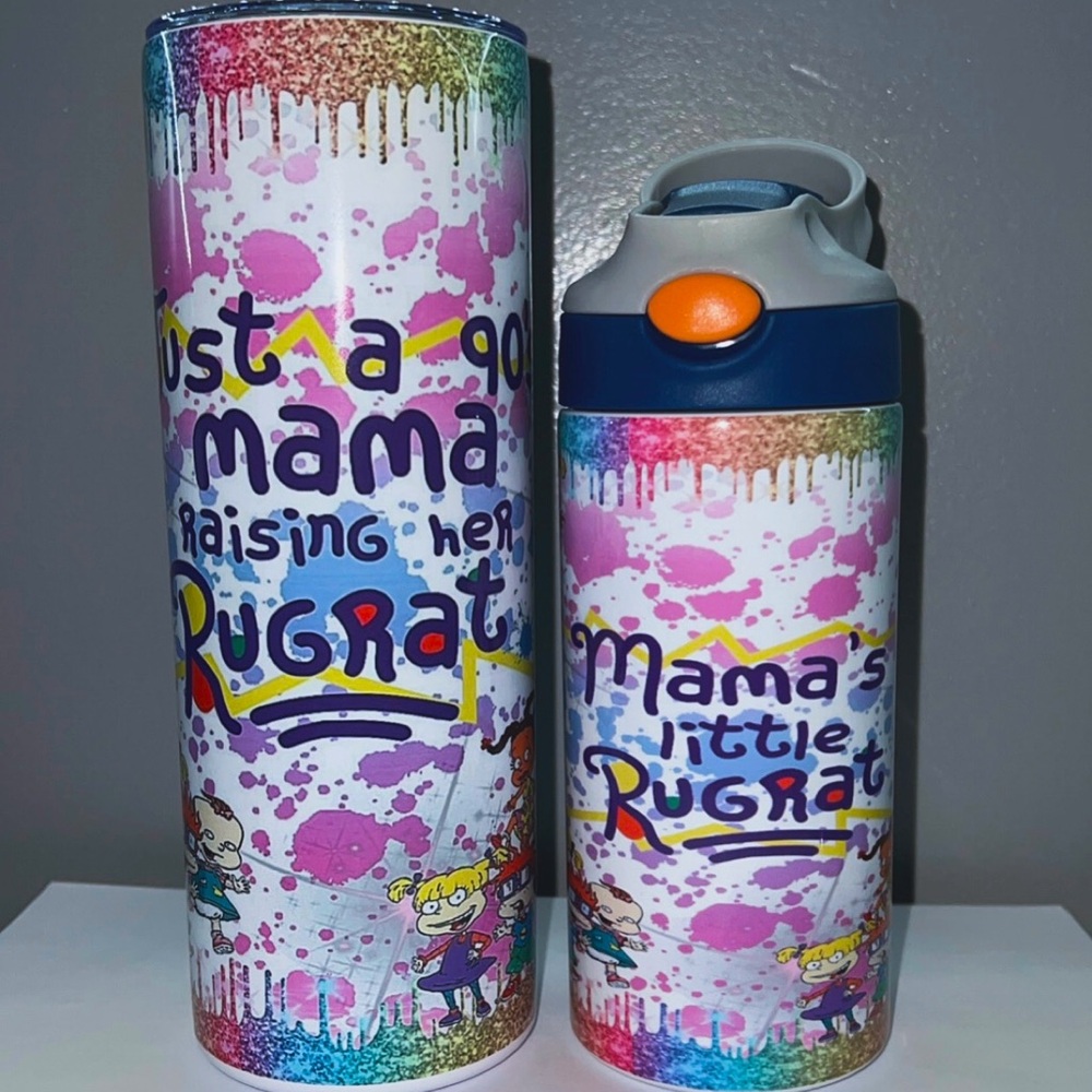 Rugrat Mama & Mini Tumblers